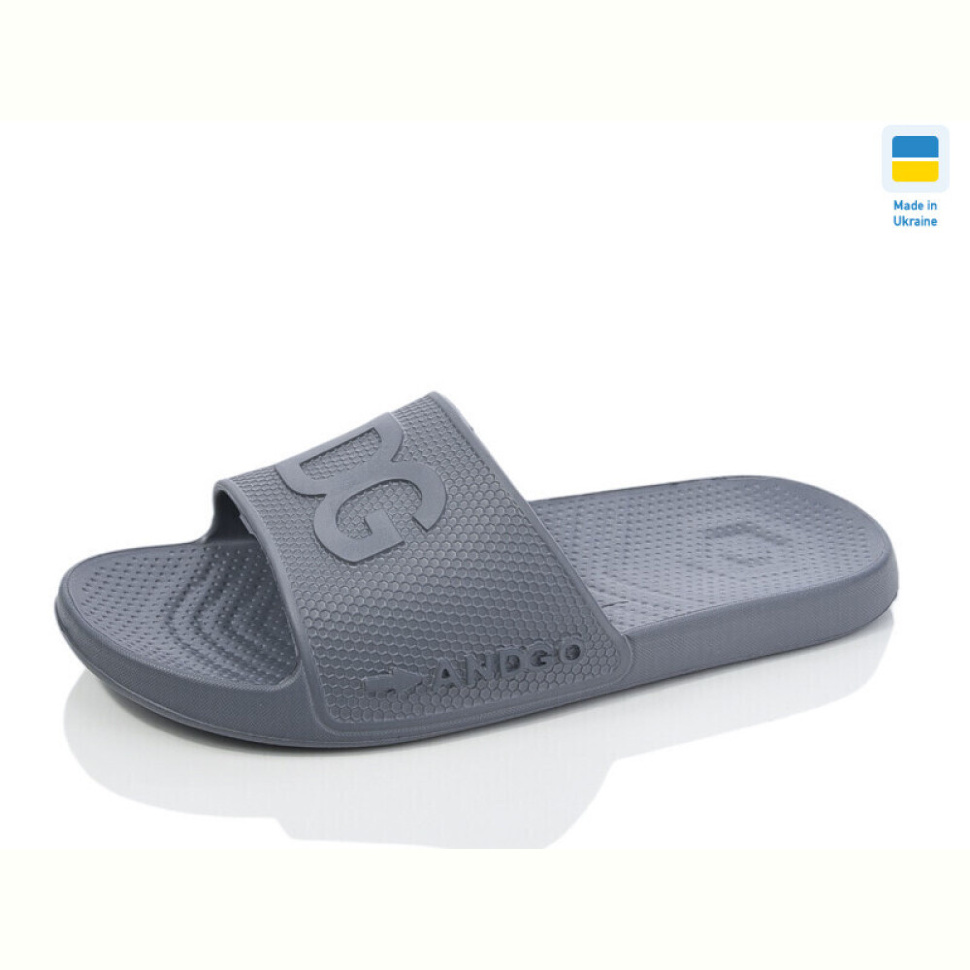 Шлепки Крок 131 сірий