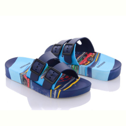 Шлепки Violeta 12329 blue-l.blue