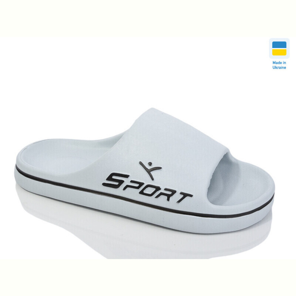 Шлепки Inblue N107 сірий