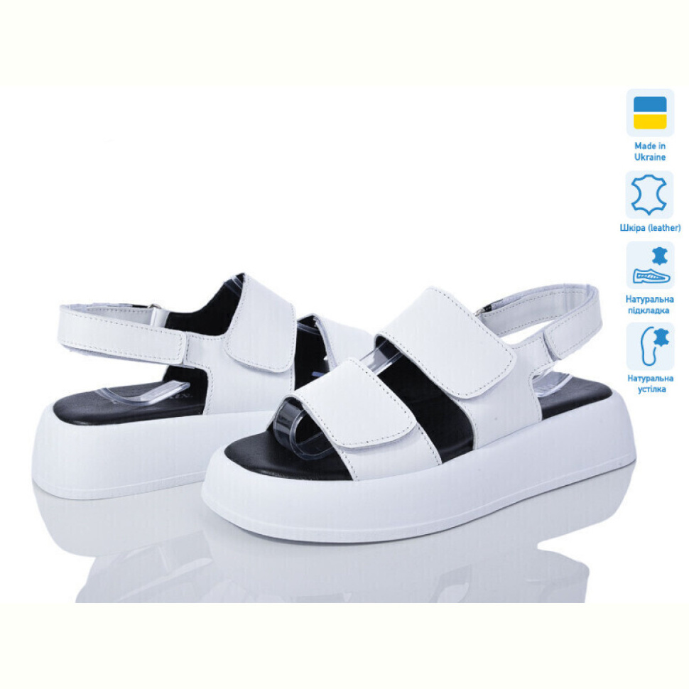 Босоножки Prime-Opt Paradize SAN-3605 білий (37-40)