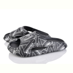 Шлепки Захар-Gold 2023-9 black піна