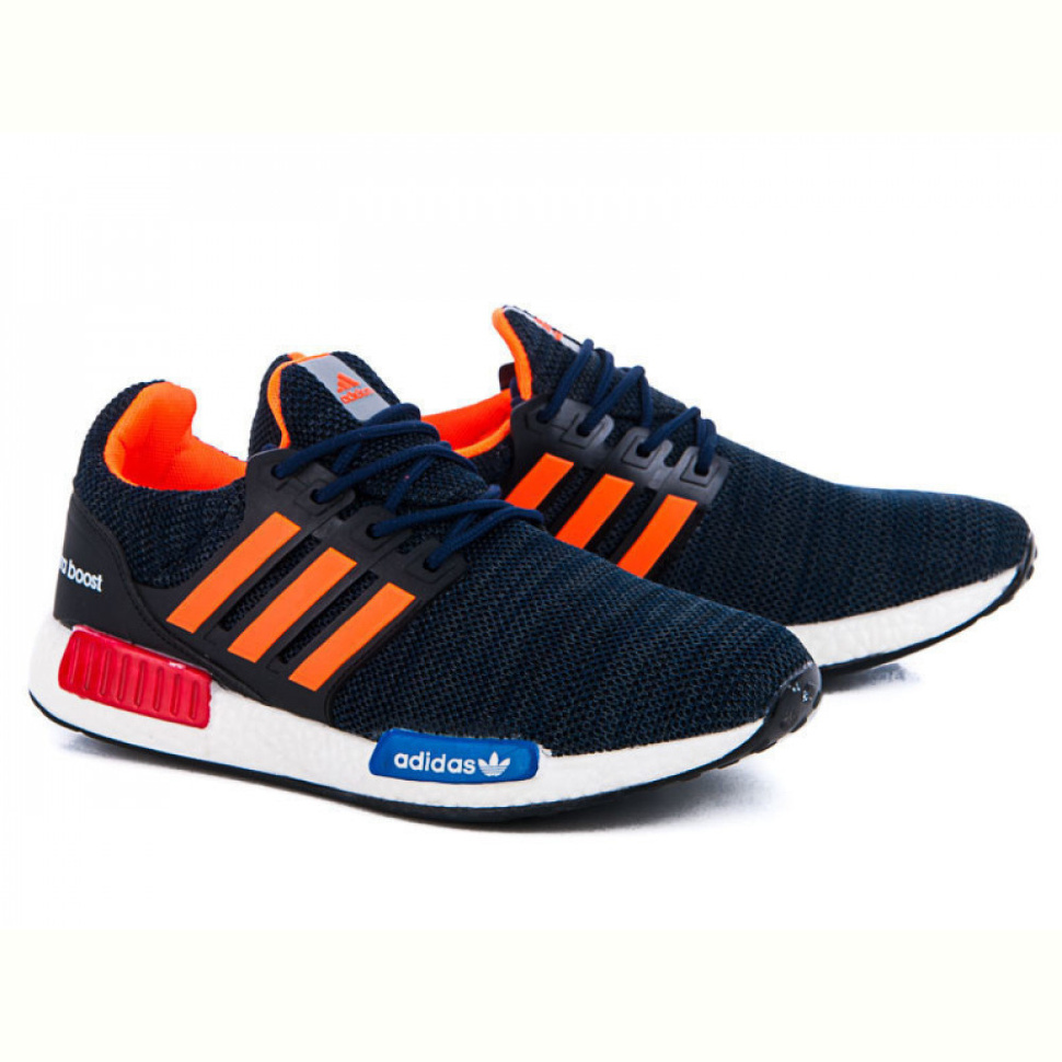 Кроссовки Class Shoes 609 сине-оранжевый