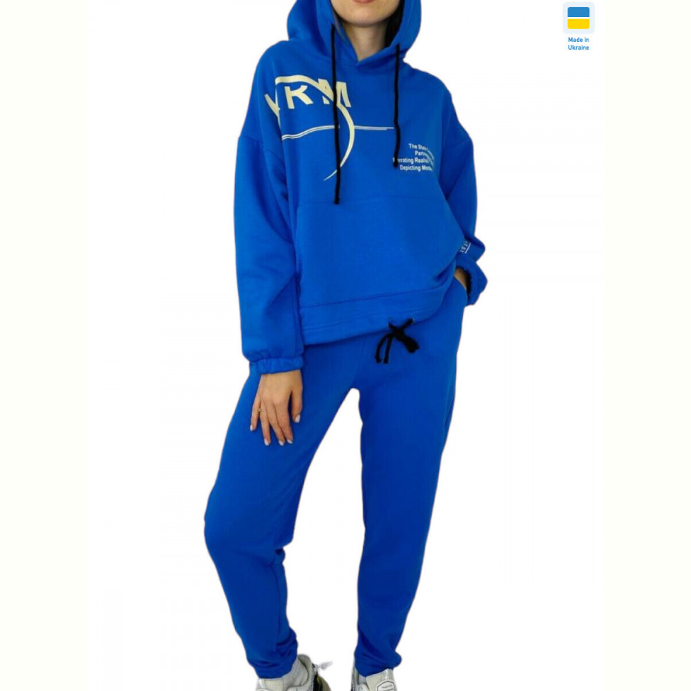 Спортивный костюм Kram 25.603 електрик батал