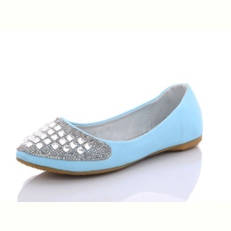 Балетки Леопард A7 blue