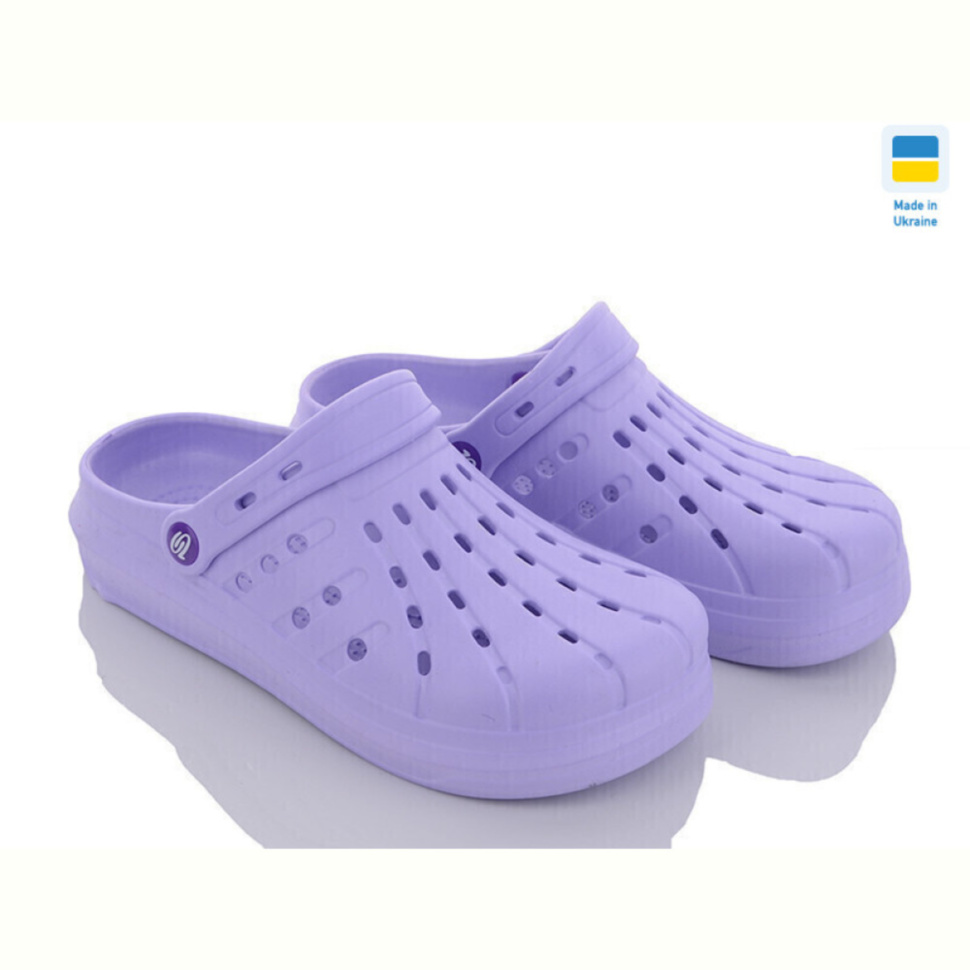 Кроксы Golden Lion 151 бузковий