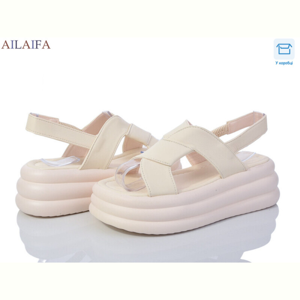 Босоножки Ailaifa 7017 beige