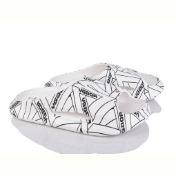 Шлепки Захар-Gold 2023-9 white піна