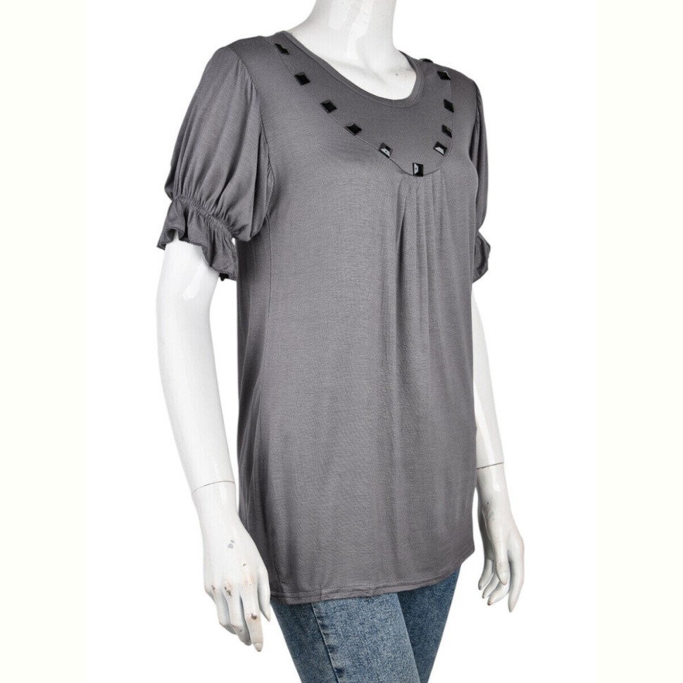 Футболка Obuvok B0108-5 (10917) grey Футболка Obuvok B0108-5 (10917) grey