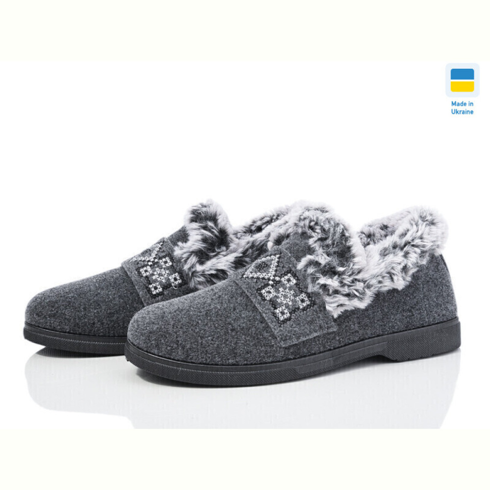 Тапки DeMur ТА2101G сірий