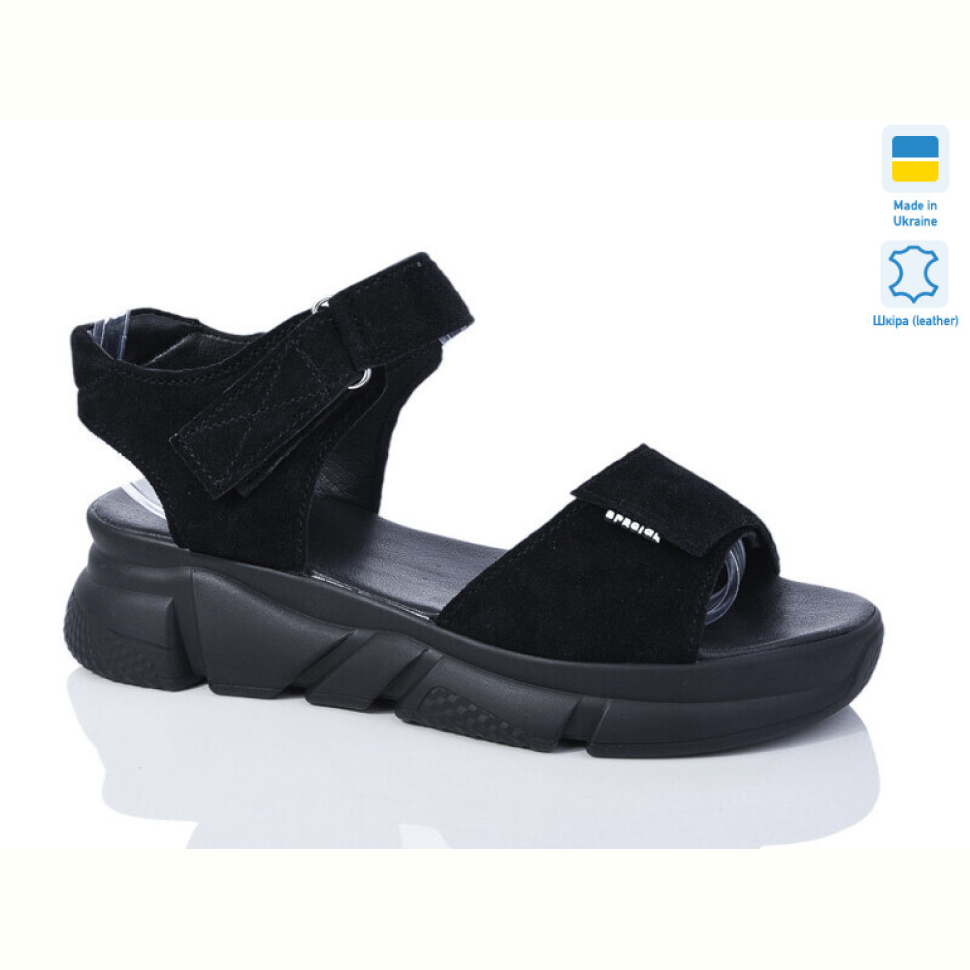 Босоножки Sali 1707-1 чорний з.