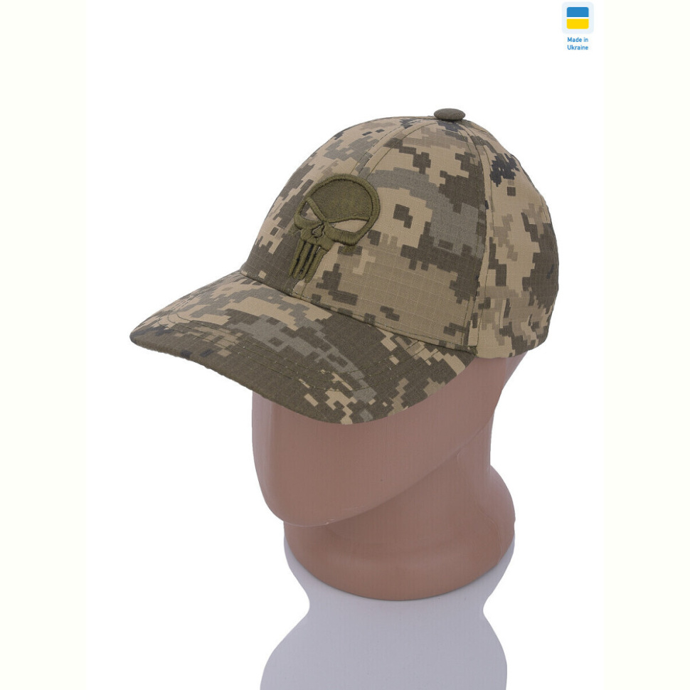 Кепка STARK Бейсболка з вишивкою ріп-стоп 001-2 хакі