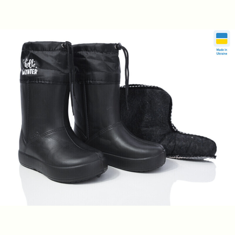 Сапоги из пены Vladimir Крок Б18 чорний Сапоги из пены Vladimir Крок Б18 чорний