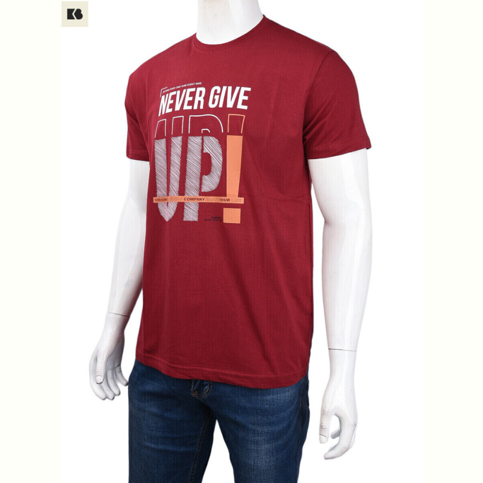 Футболка BIG 3707-081-2 bordo