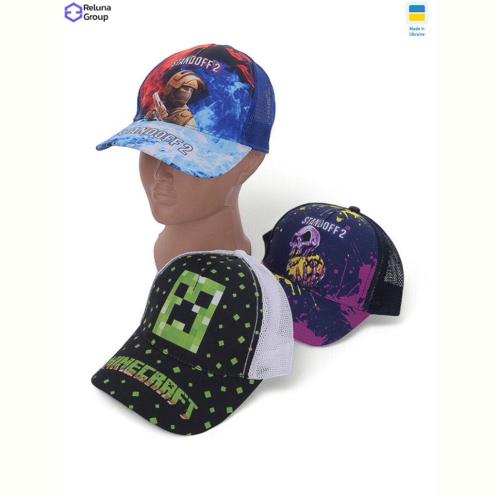 Кепка Reluna Group UR003 mix