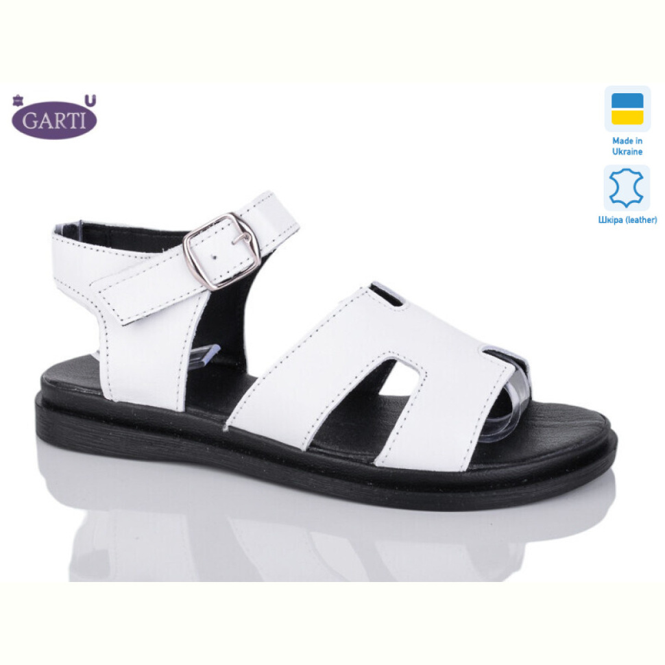 Босоножки Garti 0194 біла шкіра Босоножки Garti 0194 біла шкіра