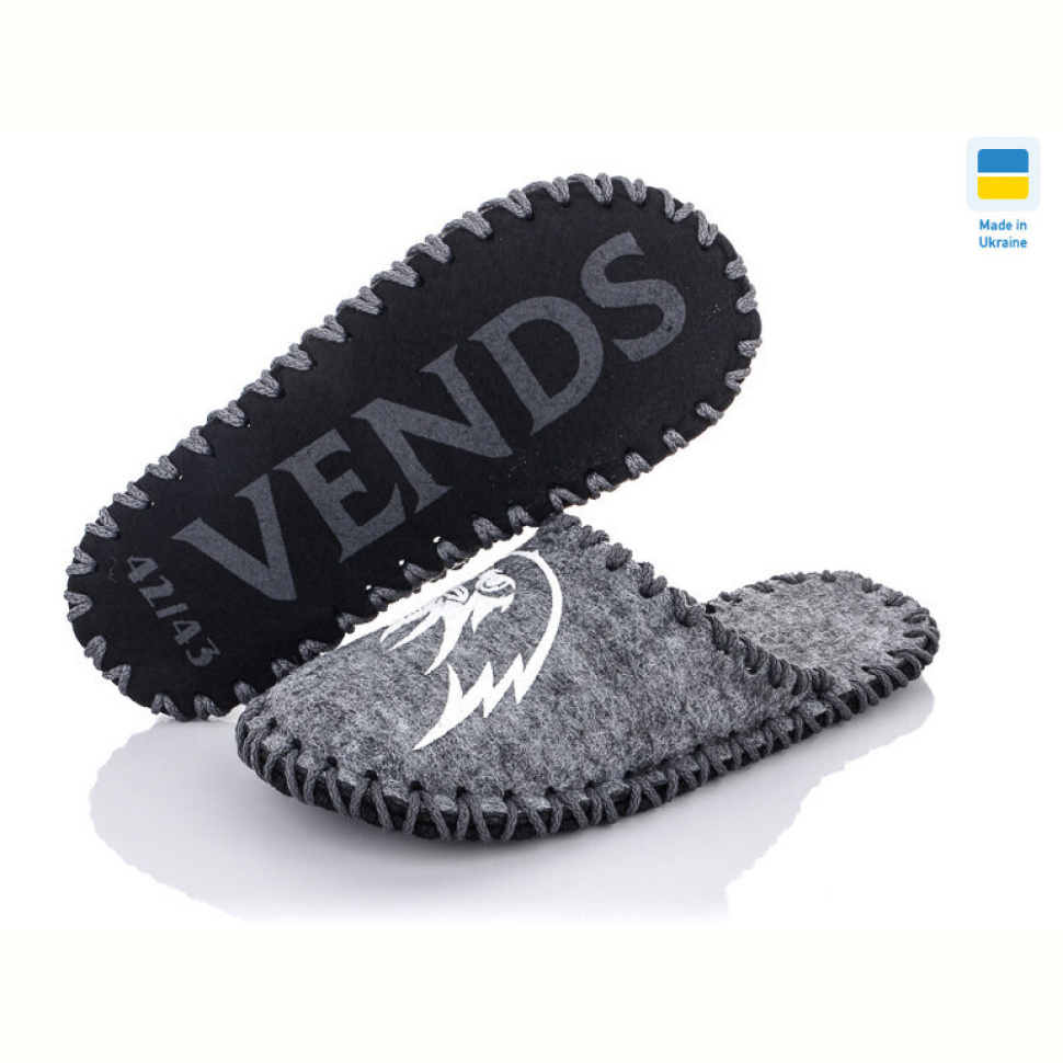 Тапки Active 365M серый