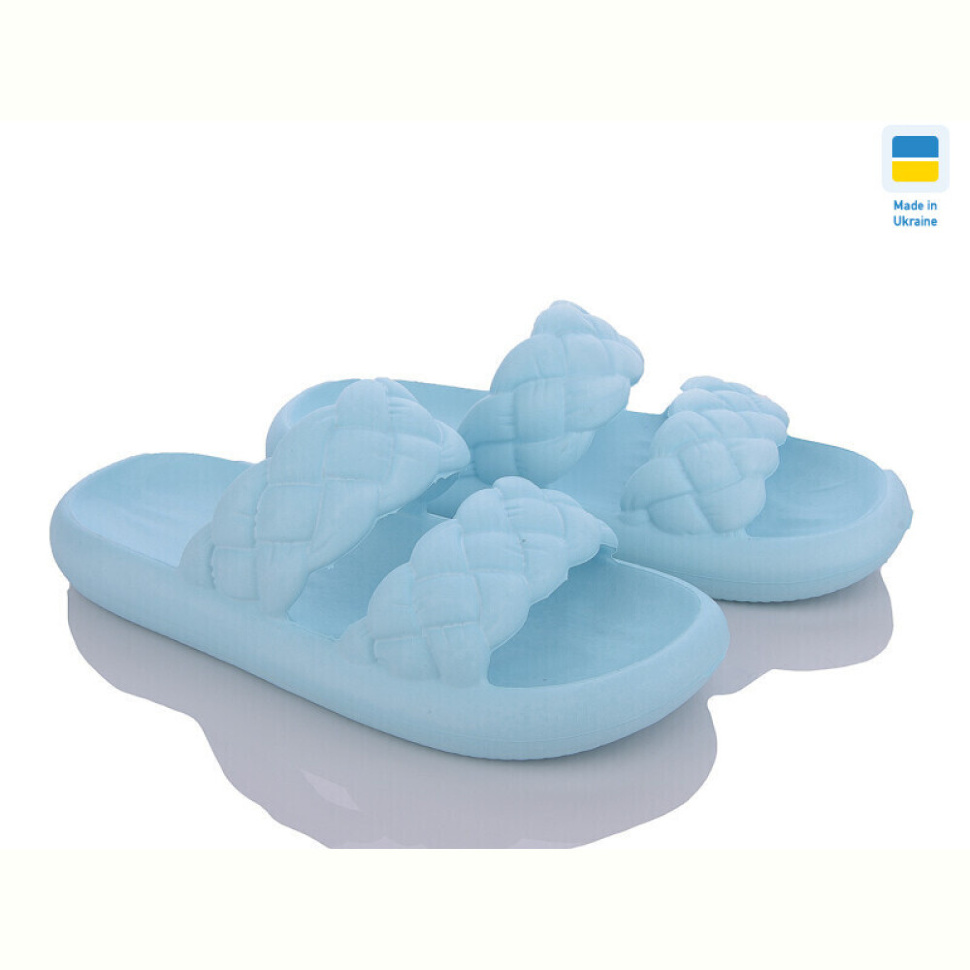 Шлепки DeMur DSL64 св.бірюзовий