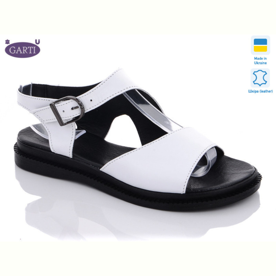 Босоножки Garti 138 белый кожа