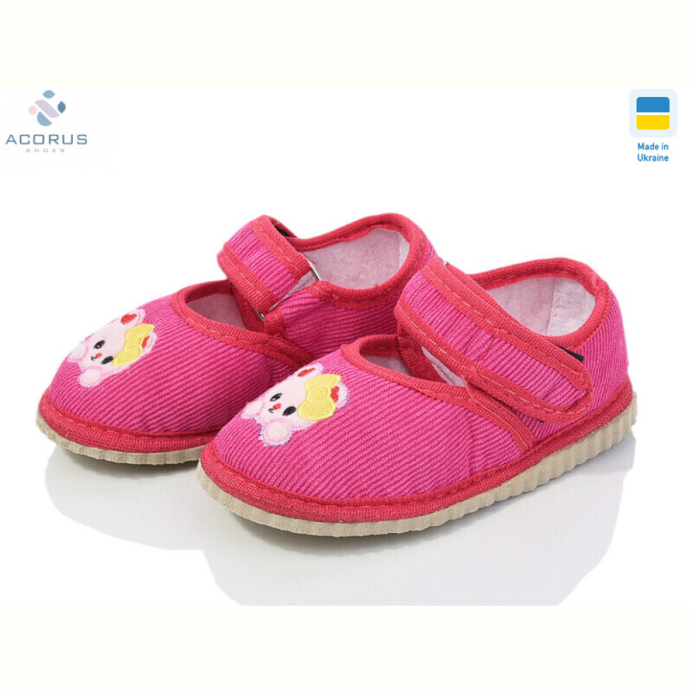 Тапки Acorus Глазки рожевий