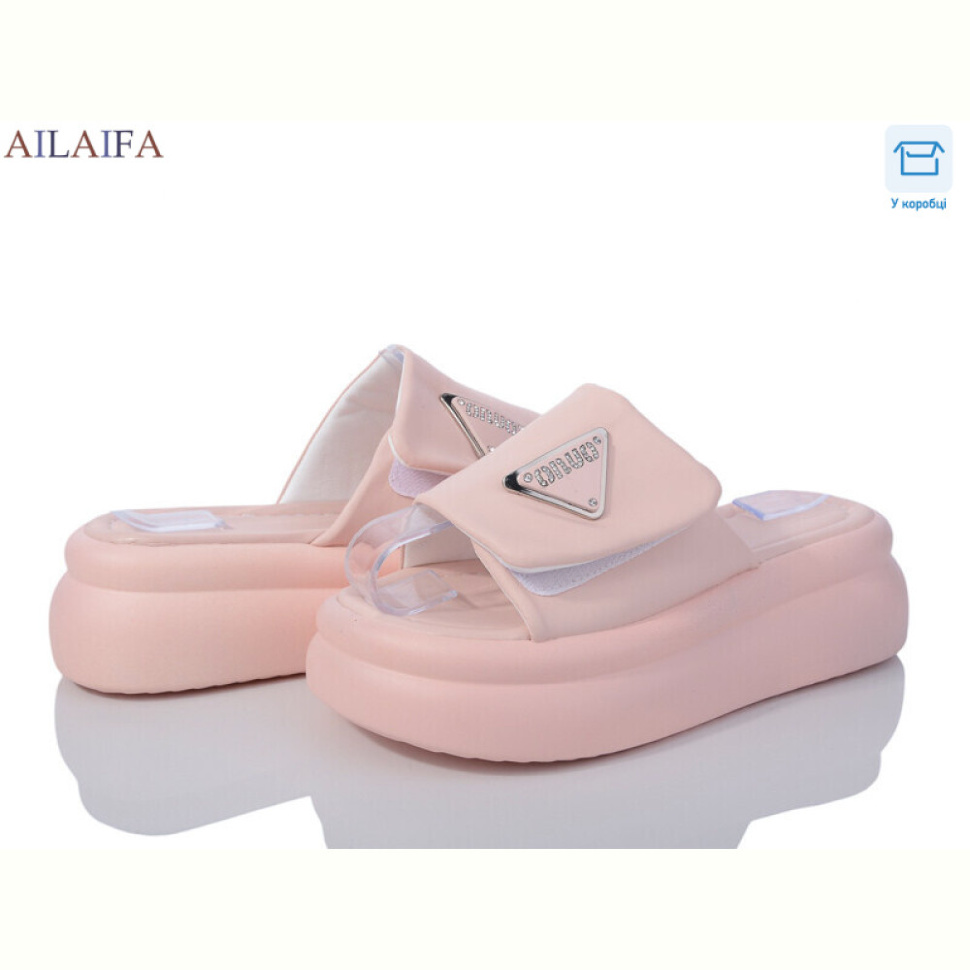 Шлепки Ailaifa 8011 pink Шлепки Ailaifa 8011 pink