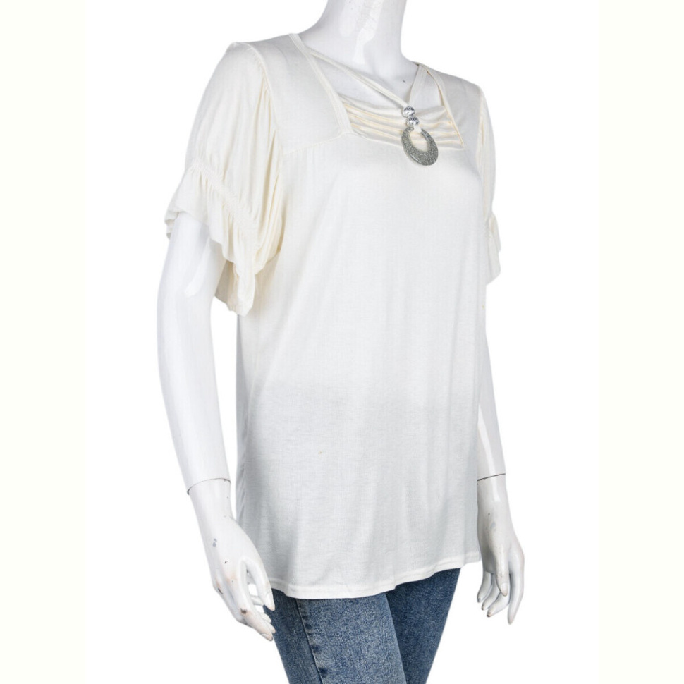 Футболка Obuvok B0109-5 (10925) white Футболка Obuvok B0109-5 (10925) white