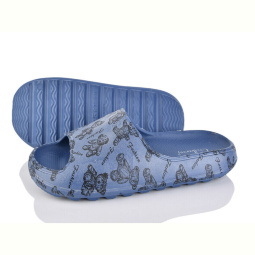 Шлепки Захар-Gold 2023-10 blue піна