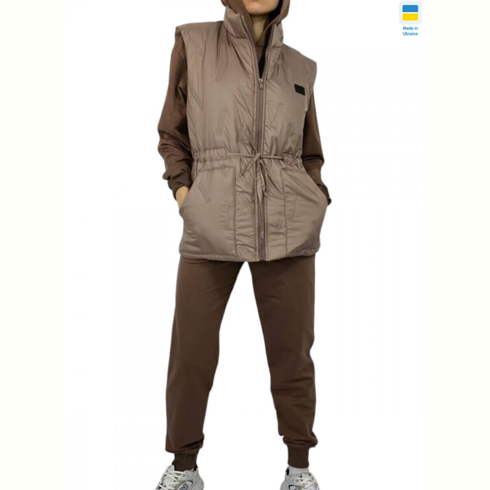 Спортивный костюм Kram 25.527 шоколад норма