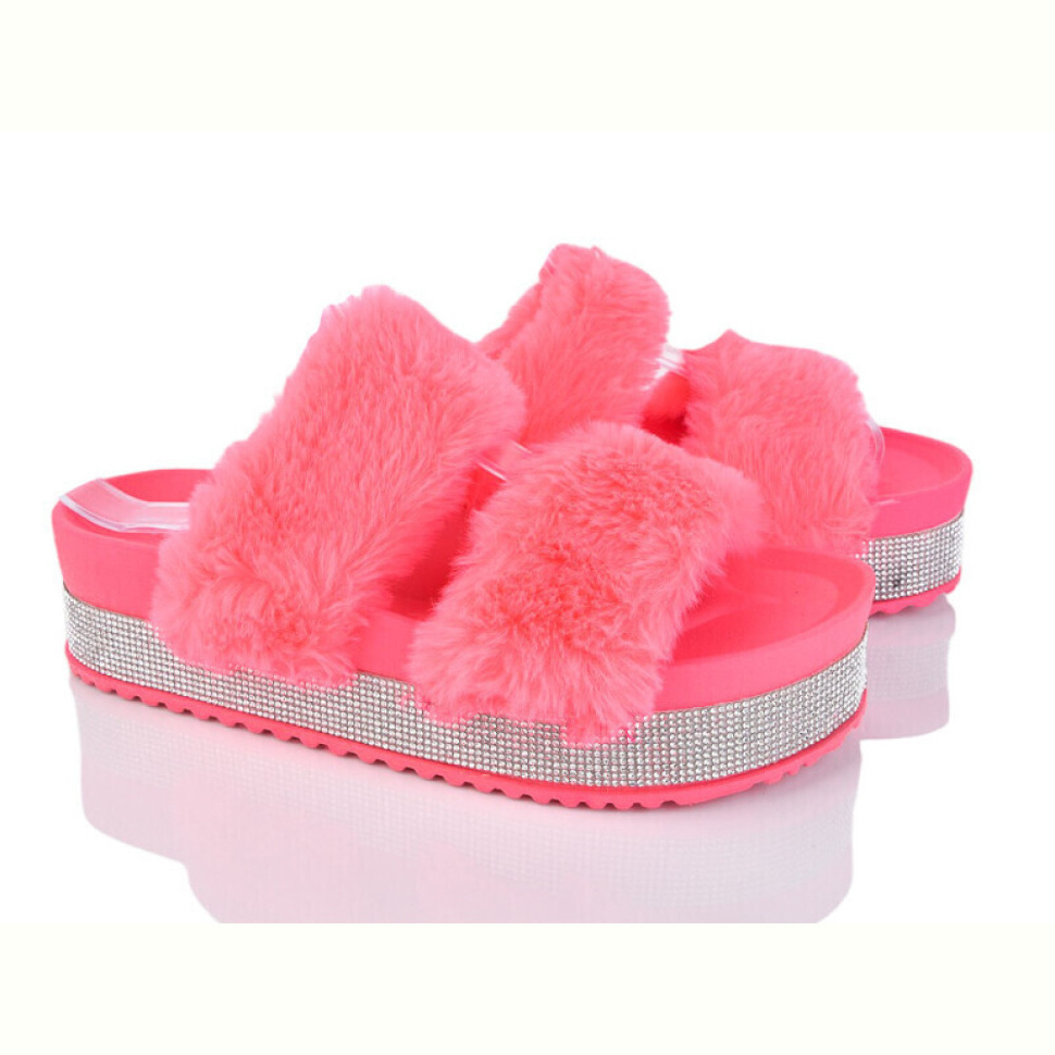 Шлепки Stok-optovik 39641 рожевий