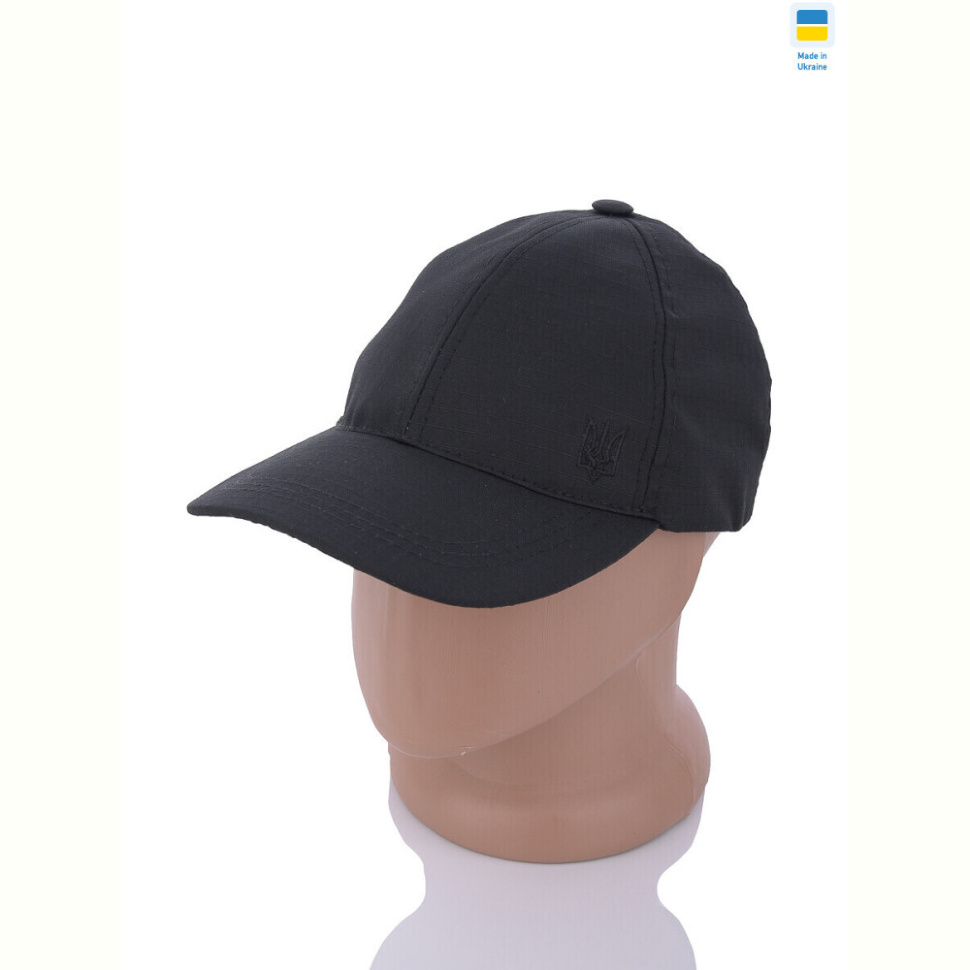 Кепка STARK Бейсболка тризуб 001-1 чорний