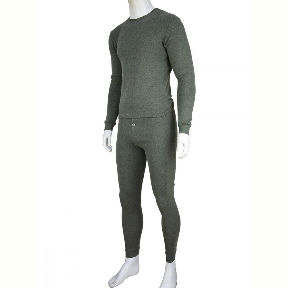 Термобелье STARK Комплект білизни бавовняна з начосом Х/Б хакі норма