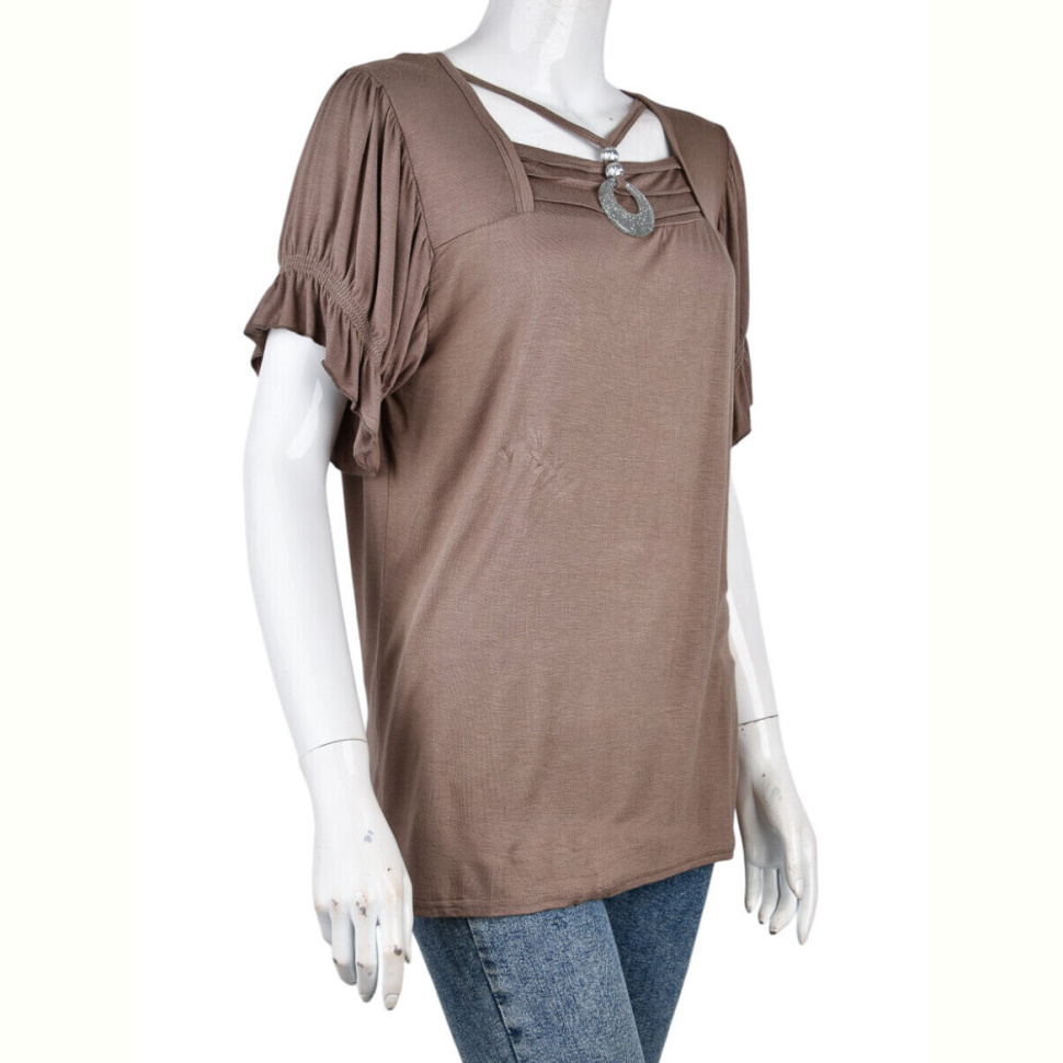 Футболка Obuvok B0109-1 (10921) brown Футболка Obuvok B0109-1 (10921) brown