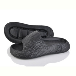 Шлепки Захар-Gold 2032-8 black піна