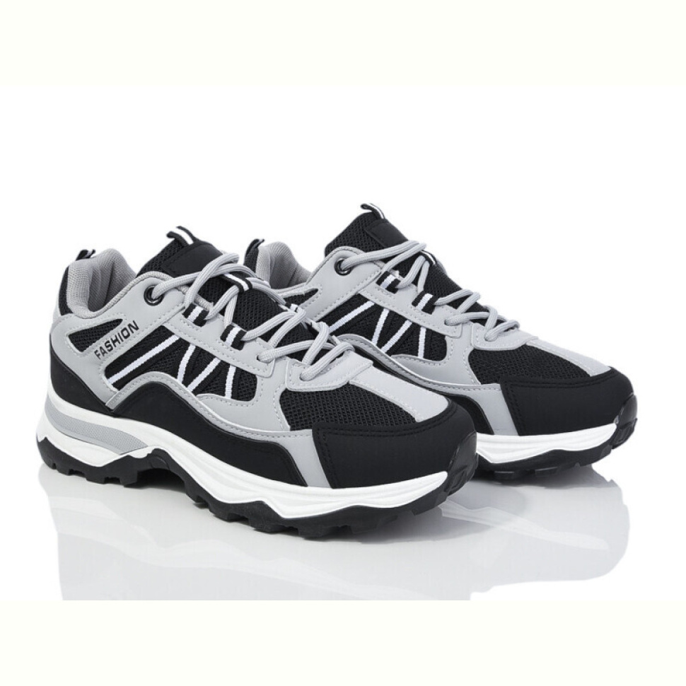 Кроссовки Violeta 9-759(9-784) black-grey Кроссовки Violeta 9-759(9-784) black-grey