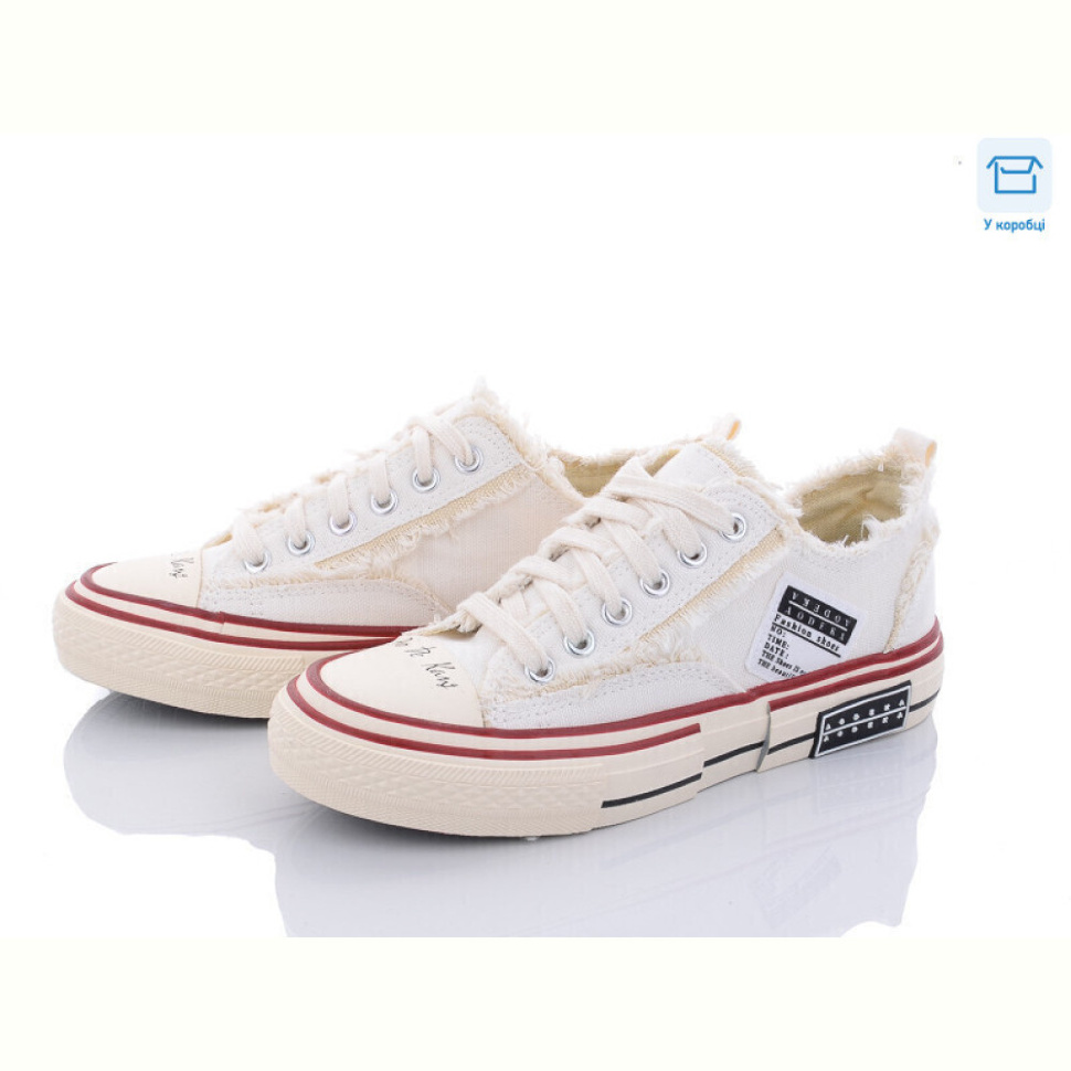 Кеды КалориЯ 8077 білий