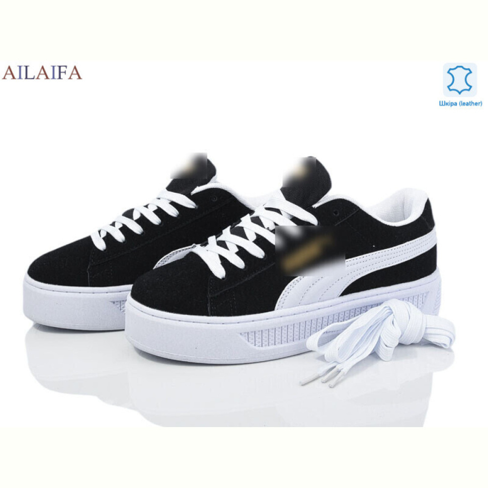 Кроссовки Ailaifa H37 black-white