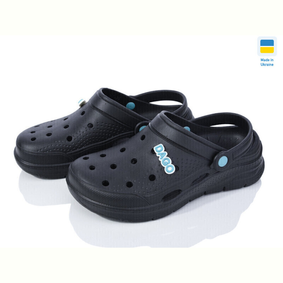 Кроксы Golden Lion 425 чорний