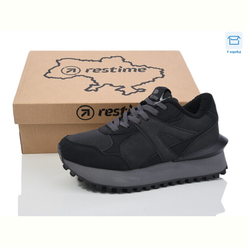 Кроссовки Restime RWZ24233 black