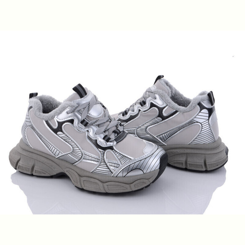 Кроссовки Violeta 197-155 l.grey