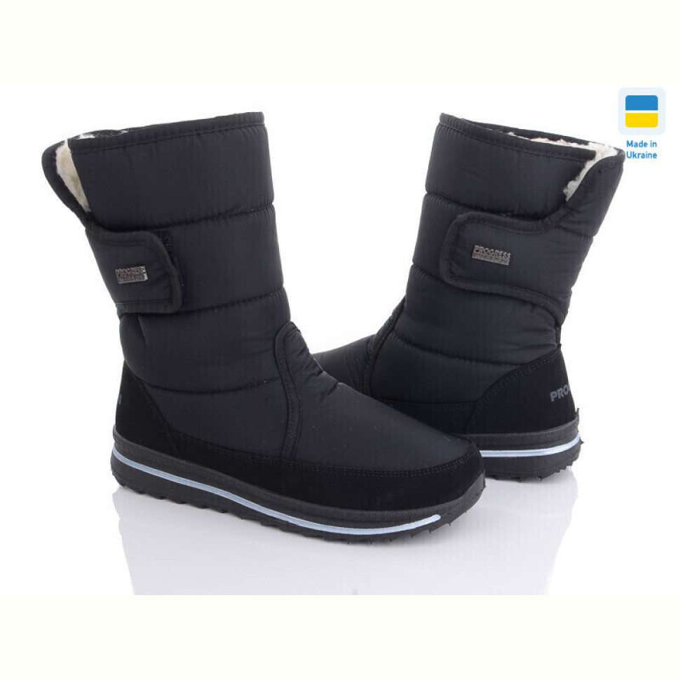 Дутики Paolla 3102 чорний Дутики Paolla 3102 чорний