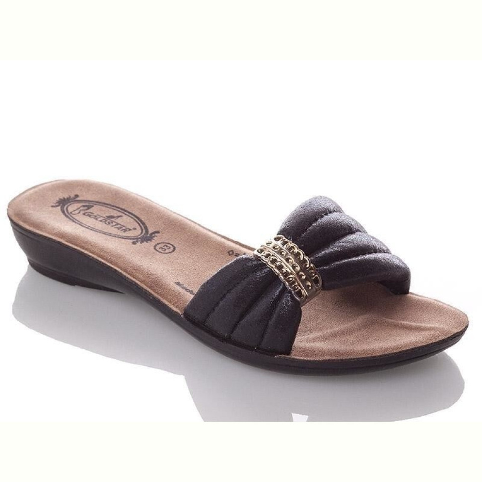 Шлепки DeMur G809A-black