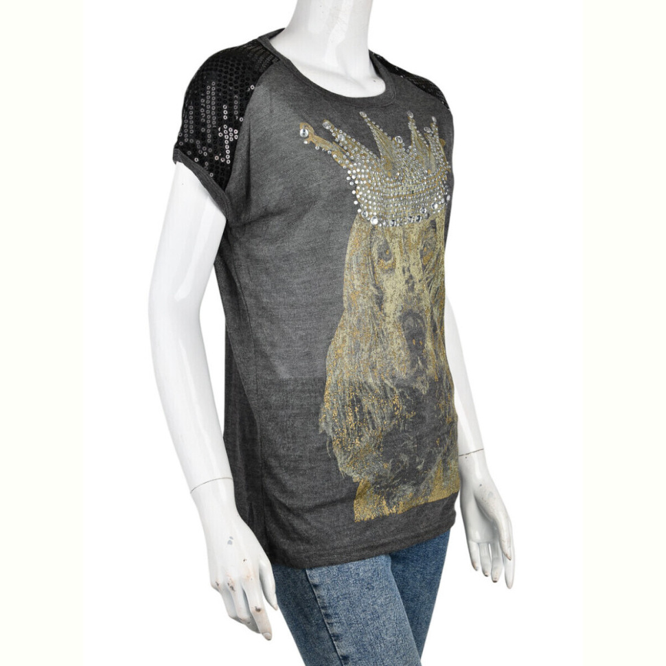 Футболка Obuvok B0110-4 (10931) grey Футболка Obuvok B0110-4 (10931) grey