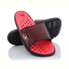 Шлепки Obuvok R022 black-red (08841)