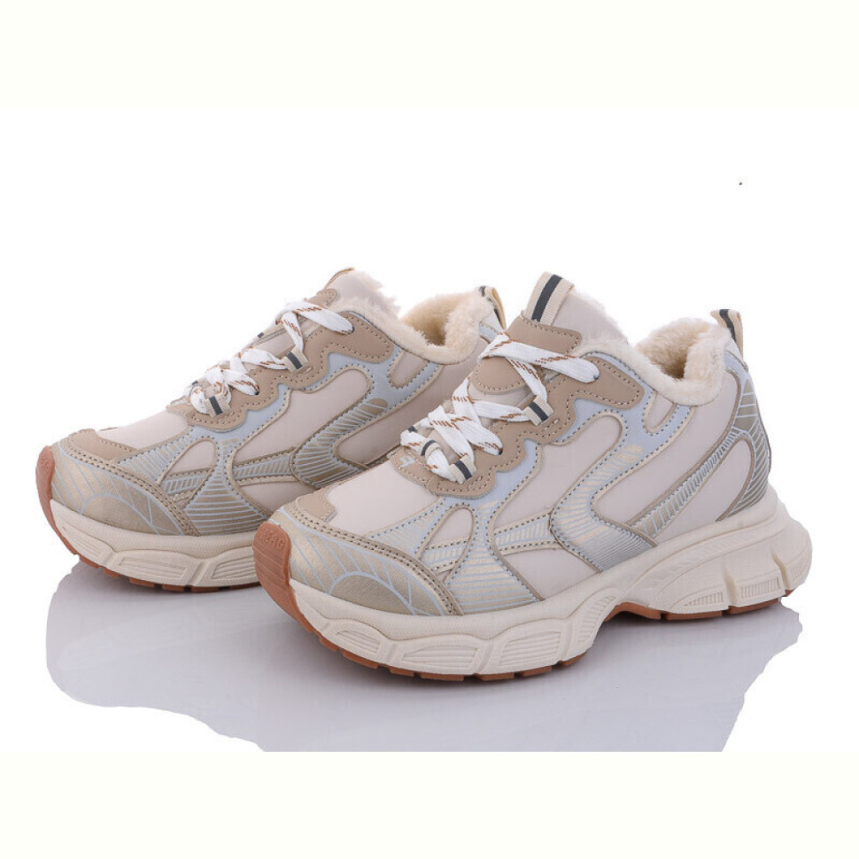 Кроссовки Violeta 197-155 beige