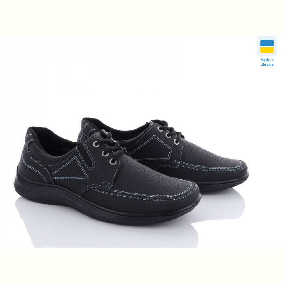 Туфли Lvovbaza Kluchkovskiy A12 чорний-old