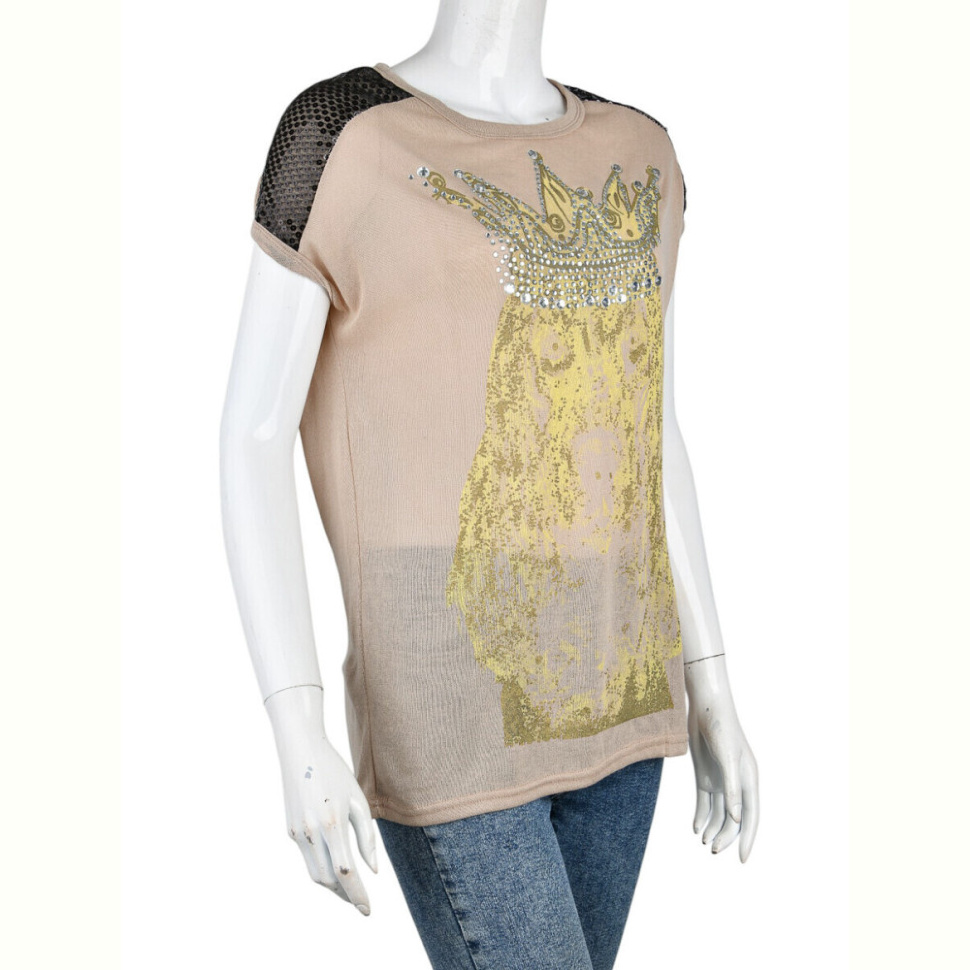 Футболка Obuvok B0110-3 (10930) beige Футболка Obuvok B0110-3 (10930) beige