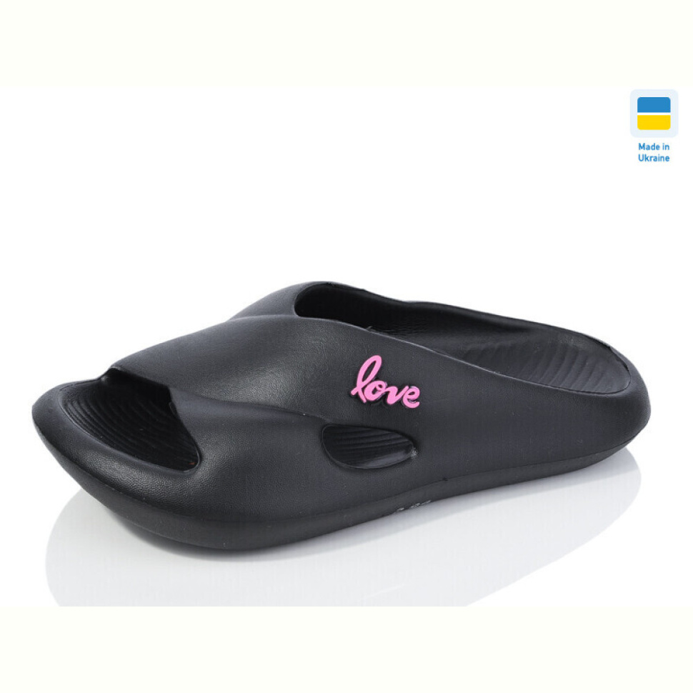 Шлепки Lot Shoes N73 чорний