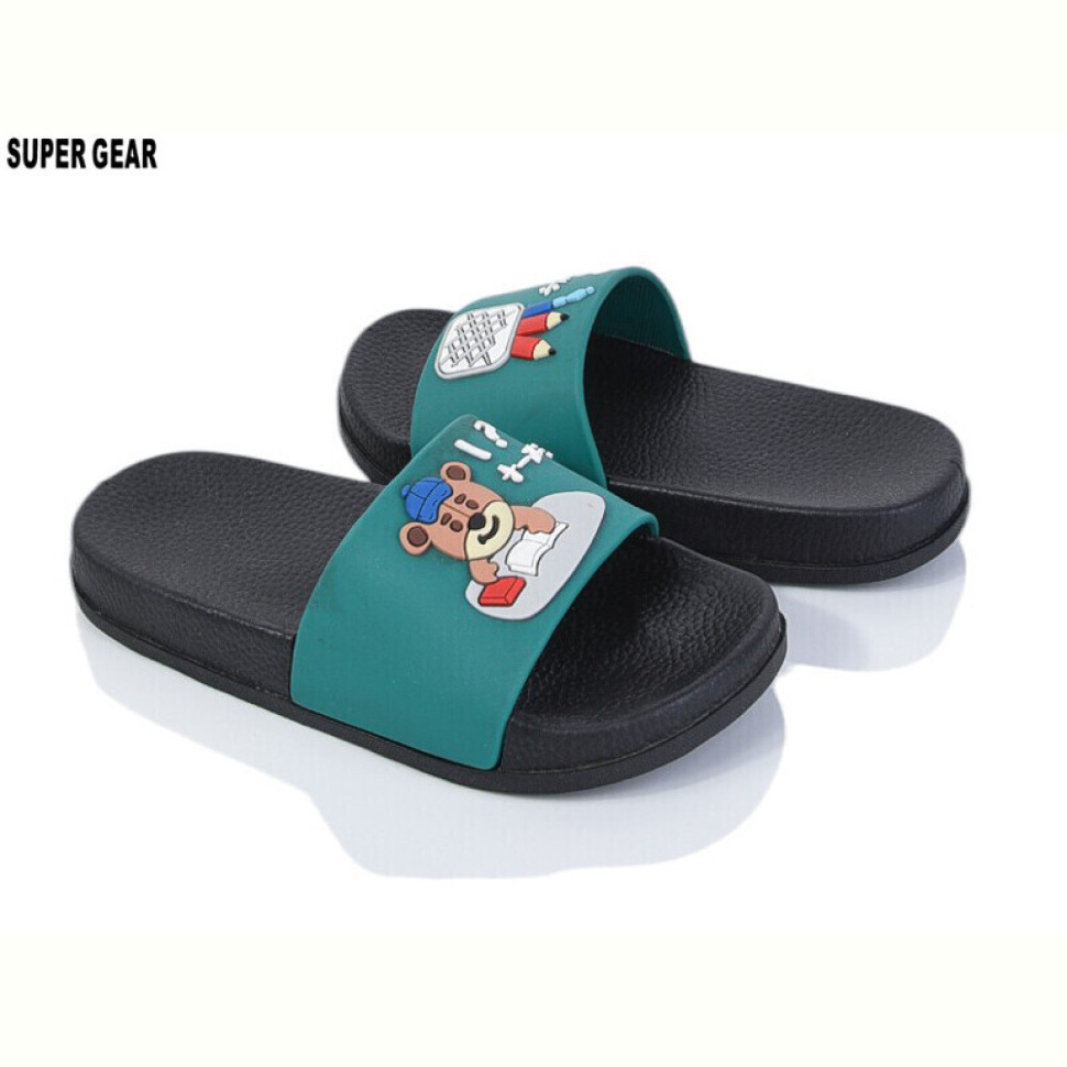 Шлепки Super Gear S901-2 green