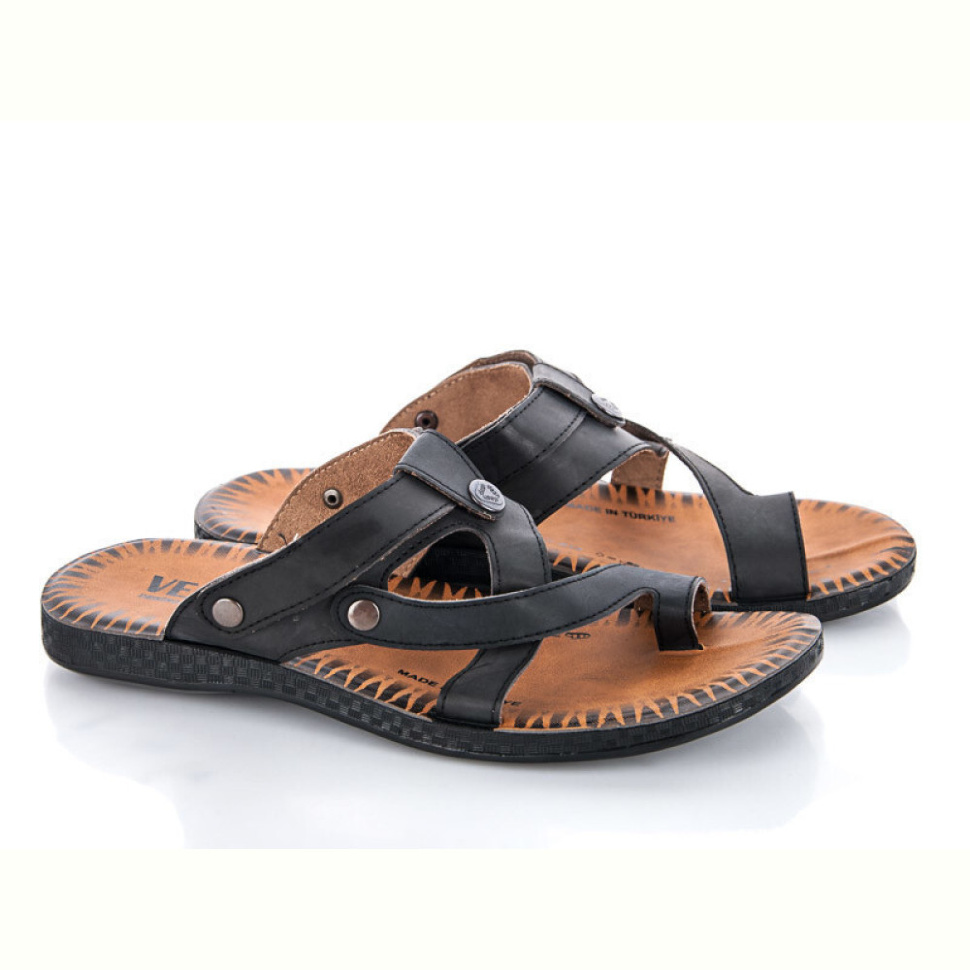 Шлепки Makers Shoes 1003 black