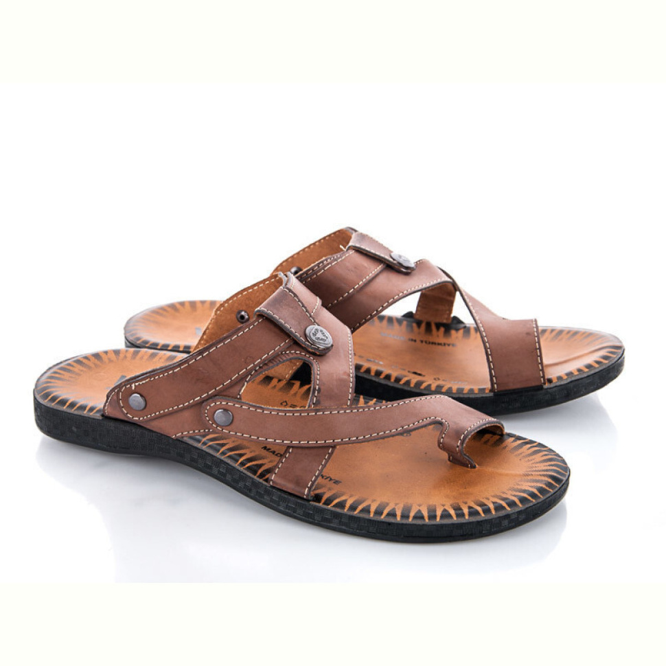 Шлепки Makers Shoes 1003 brown