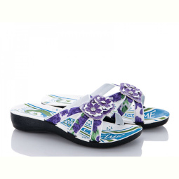 Шлепки Makers Shoes 111 фиолетовый